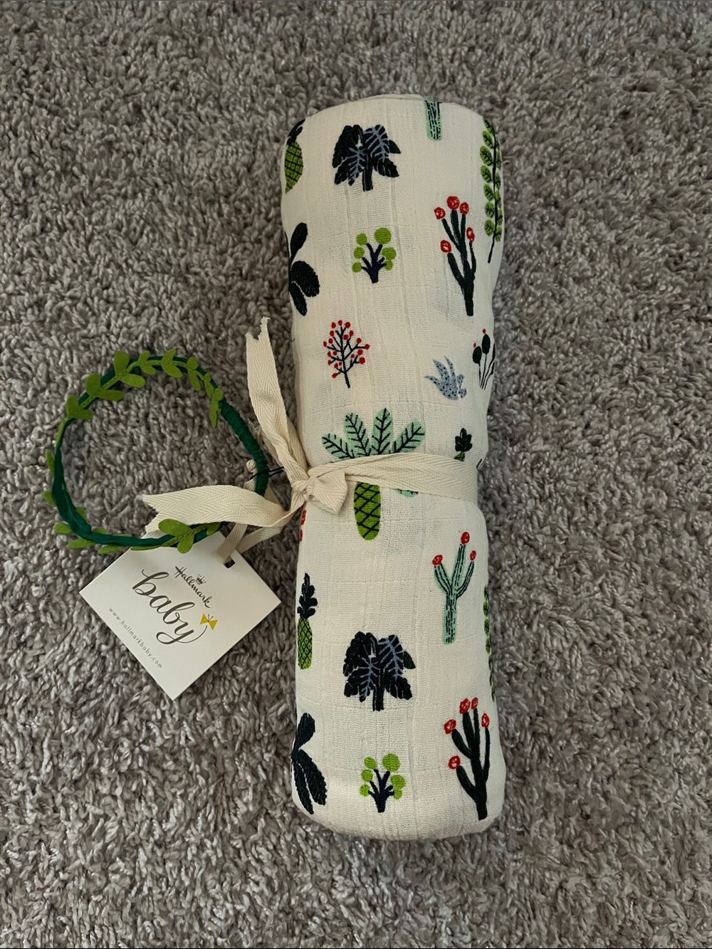 Hallmark Botanical baby’s first photo set